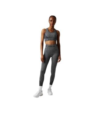 Everlast Leggings Für Damen (Holzkohle-Mergel) - Schwarz
