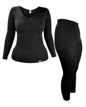 Heat Holders Ladies Thermal Underwear Set - Schwarz