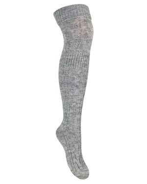 Steve Madden Overknee-Wollsocken Für Damen - Schwarz