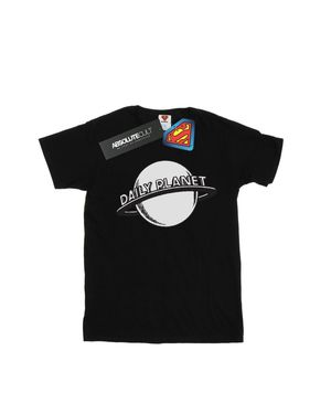 Dc Comics "Daily Planet" T-Shirt Für Herren - Schwarz