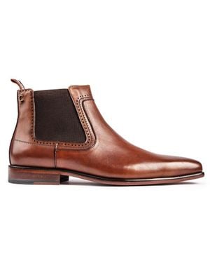 Simon Carter Terrier Chelsea-Stiefel - Braun