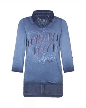 SOCCX Bluse - Blau