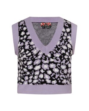 myMo Strickpullunder Damen - Schwarz