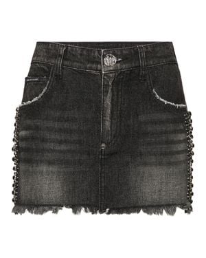 Philipp Plein Minirock - Schwarz
