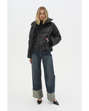 My Essential Wardrobe Jacke Glossymw Loose Fit - Blau