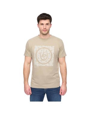 Duck and Cover "Pixalate" T-Shirt Für Herren (Leichter Salbei) - Natur