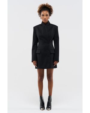Bennu Schwarzes Maßgeschneidertes Kleid