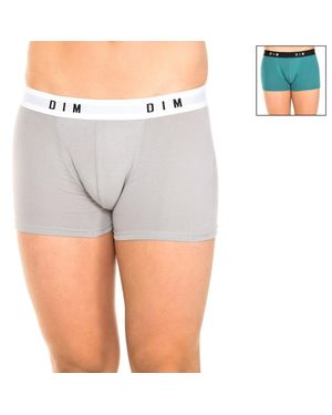 DIM Pack-2 Boxershorts Originals Baumwolle Streech D0Arl Mann - Grau