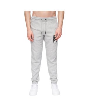 Henleys "Curveball" Jogginghosen Für Herren Meliert) - Grau