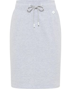 Dreimaster Felsen Damen Melange - Weiß