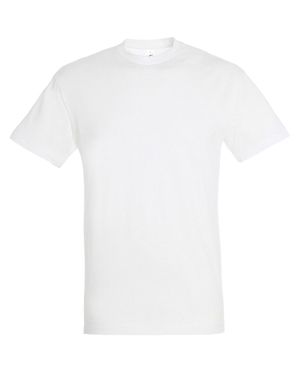 Sol's Herren Regent T-Shirt Mit Kurzen Ärmeln - Weiß
