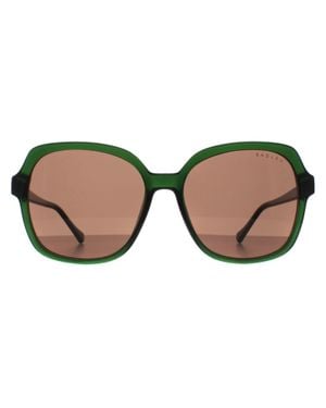 Radley Square Transparent Dunkelgrün Braun Phoenix 6505