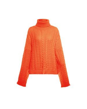 myMo Pullover Damen - Orange