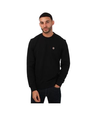 Ted Baker "Hatton" Sweatshirt Rundhalsausschnitt Für Herren - Schwarz