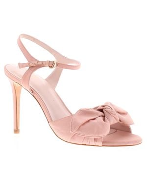 Ted Baker Damenschuhe Heevia Pumps Stiletto Schleifen-Detail Riemchen - Pink