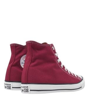 Converse "Chuck Taylor" Klassisch Sneaker Für Herren, Canvas (Weinrot)
