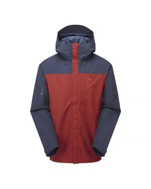 Sprayway Herren Wasserdichte Gore-Tex Kapuzen-Wanderjacke Regenjacke - Blau