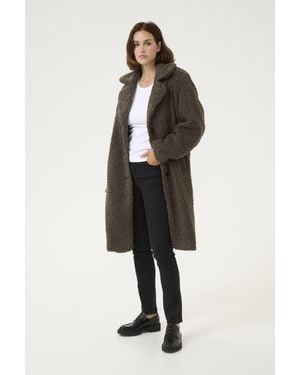 Kaffe Jacke Kabalmi Jacke Oversize Fit - Braun