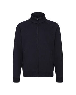 Fruit Of The Loom "Premium" Sweatjacke Für Herren (Marineblau)