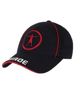 Converse Wade Graphic Logo Einstellbare Schwarze Männerkappe 2D005401 001 - Blau