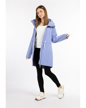 Mo My Athlsr Manteau Softshell Alary - Blau