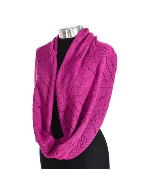 Buff Lifestyle 95800 Damen Casual Strickkragen - Pink