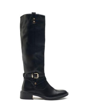 SOLESISTER Joni-Reitstiefel - Schwarz