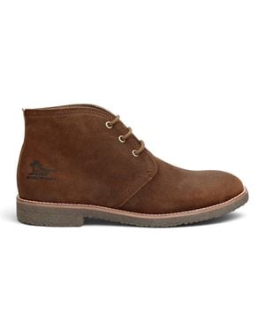 Panama Jack Wasserdichte Desert Boots Zum Schnüren Aus Braunem Leder Für Herren
