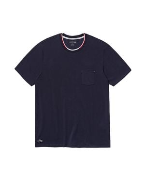 Lacoste Schlafanzug-Oberteil Für Herren/Damen - Blau