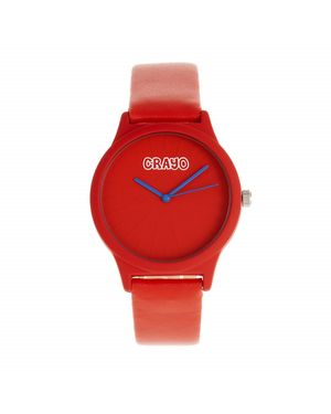 Crayo Splat -Uhr - Rot