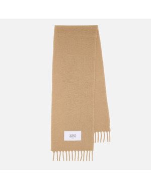 Maison Kitsuné Zubehör Baby-Alpaka-Schal - Natur