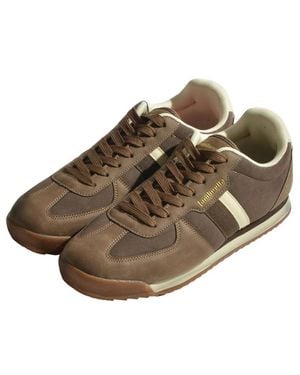 Lambretta Herren Diego Sneaker /Creme) - Braun