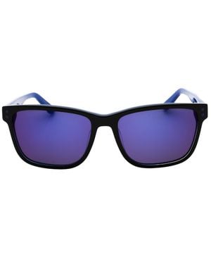 Calvin Klein Schwarze Sonnenbrille Von - Blau