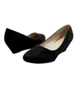 Where's That From Damen Pumps "Kieran" Wildleder - Schwarz