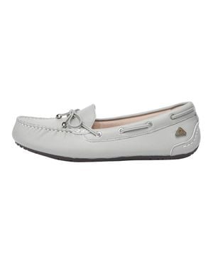 EverAu Australia Ever Au Damen Leder Loafer - Weiß