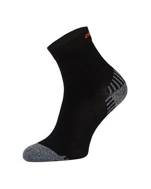 Comodo 1 Pack Niedrig Geschnittene Knöchelhohe Kompressions-Laufsocken - Schwarz
