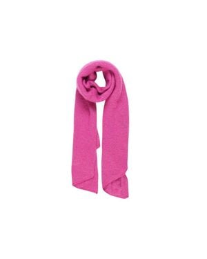 Pieces Rosa Acrylschal - Pink