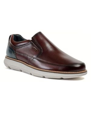 Pod Fowler Leder Herren Tan Slipper - Braun