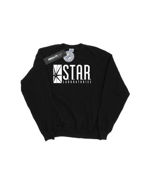 Dc Comics "Star Labs" Sweatshirt Für Herren - Schwarz