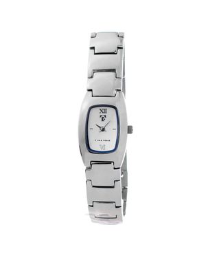 Time Force Armbanduhr Silber Edelstahl - Mettallic