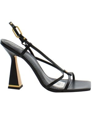 Ted Baker Cayena Damen Schwarze Absatzsandalen - Mettallic
