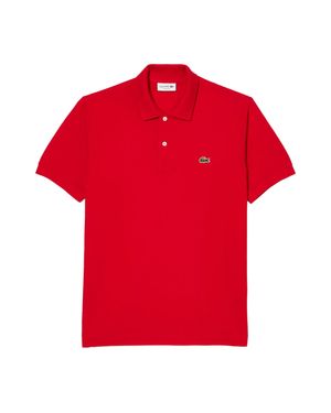 Lacoste "L.12.12 Original" Poloshirt Für Herren - Rot