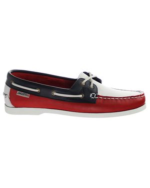 Musto Harbor Mehrfarbige Herrenschuhe - Rot