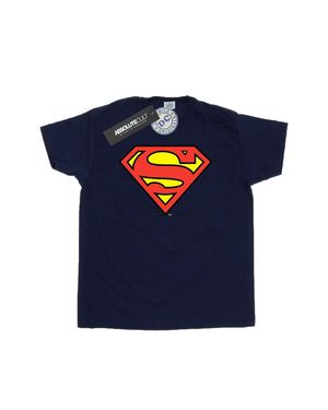 Dc Comics T-Shirt Für Herren (Dunkles Marineblau)