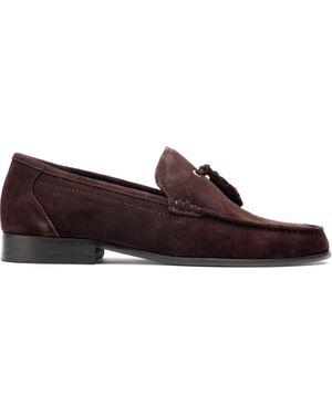 Sole Rod Tassel Loafer Schuhe - Braun
