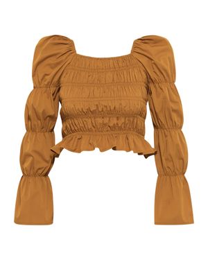 faina Blouse Tuxe - Braun
