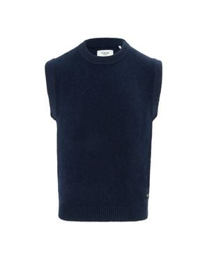 Firetrap Pullover-Weste Für Herren, Rundhalsausschnitt, Ärmellos (Marine) - Blau