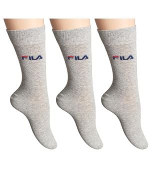 Fila 3Er-Pack Lange Socken Für Herren Und Damen F9630 - Grau