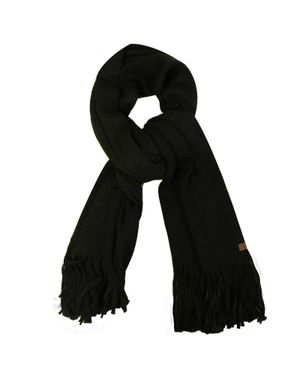 Timberland Long Gebürstete Wolle Schwarze Schal A1Egl 001 A1