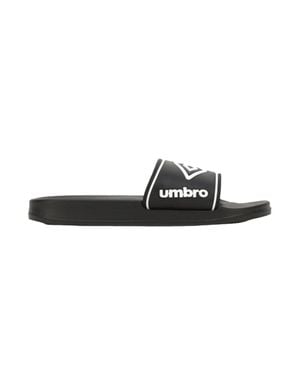 Umbro Herren/Damen Badesandale "Aruba" /Weiß) - Schwarz